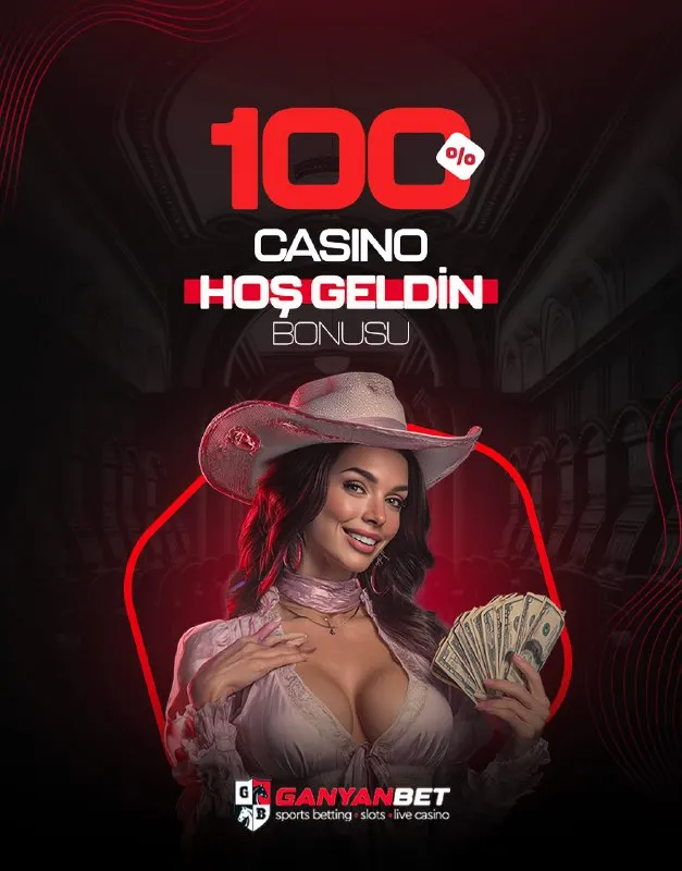 Ganyanbet Telegram: 🎰 %100 CASİNO HOŞ GELDİN BONUSU! 🎰 💰 İlk yatırımına %100, 10.000₺'ye kadar…
