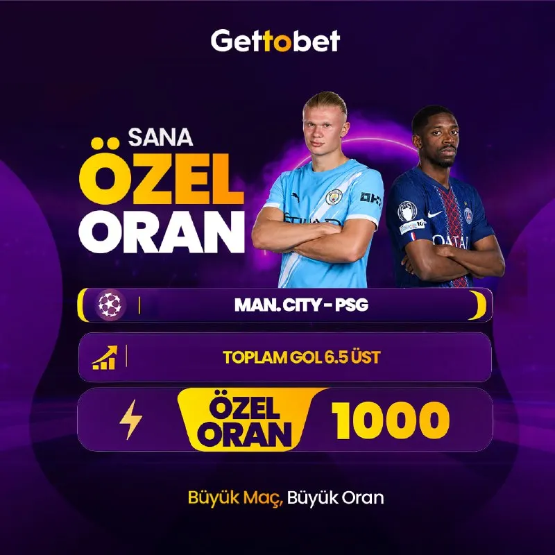 Gettobet Telegram: 😍😍😍😍😍😍😍😍😍😍 🏴󠁧󠁢󠁥󠁮󠁧󠁿Manchester City 🫢 PSG 🇫🇷 Toplam Gol 6.5 ÜST 1000 ÖZEL ORAN…