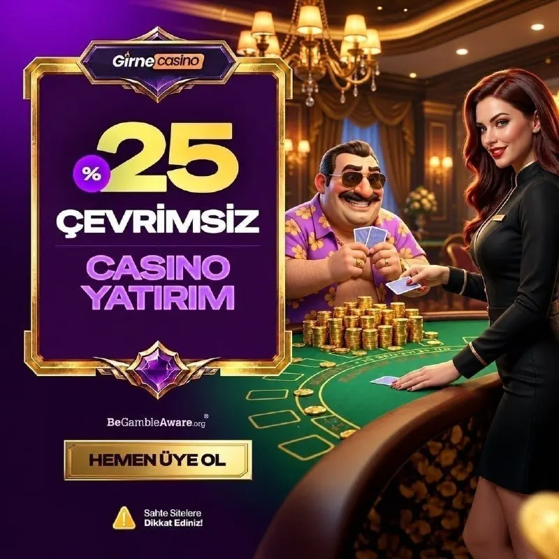 Girne Casino Telegram: 🎰 CASİNO'NUN TADI GİRNE'DE ÇIKAR Yatırımını yap, 🔣2️⃣5️⃣ çevrimsiz bonusun…