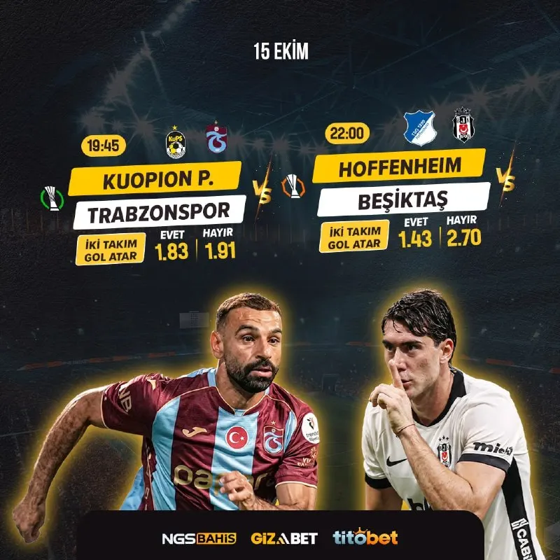 Nerobet Telegram: 😋 BUGÜNÜN HEYECANI BAŞLIYOR! 😋 🎰🎰🎰 🎰🎰🎰 🎰🎰🎰 📣 Günün dikkat çeken karşılaşmaları…
