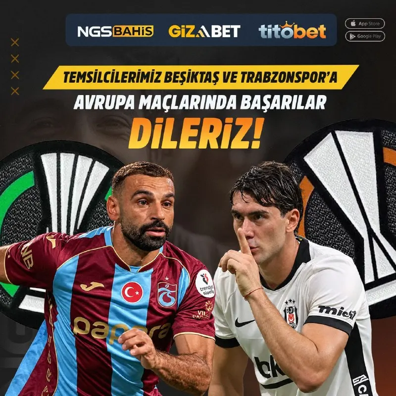 Nerobet Telegram: 🇪🇺 AVRUPA SAHNESİNDE GURURUMUZ! 🇹🇷 Temsilcilerimiz Beşiktaş🇹🇷 ve 🇹🇷…