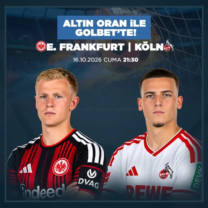 Golbet Telegram: 🌵🎄🌛🐯🦁🐮 Almanya Bundesliga'nın açılış haftasında Eintracht Frankfurt, sahasında…