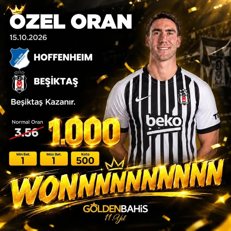 Goldenbahis Telegram: 🎉 Özel oranı değerlendiren üyelerimizi tebrik ederiz! 👏 🎉 Özel Oranımız…