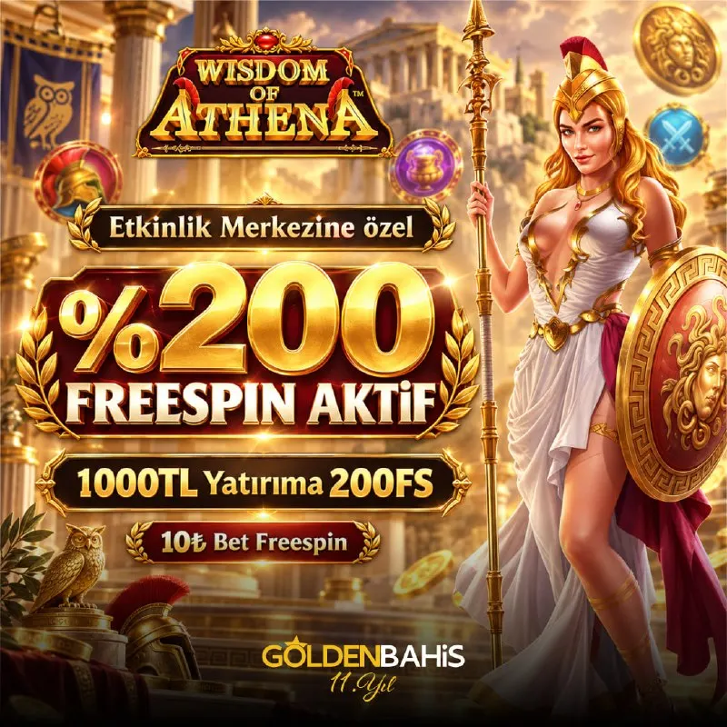 Goldenbahis Telegram: 🚨GoldenBahis'te BUGÜNE ÖZEL %200 FS AKTİF 🚨 1.000 TL YATIRIMA - 2.000₺…