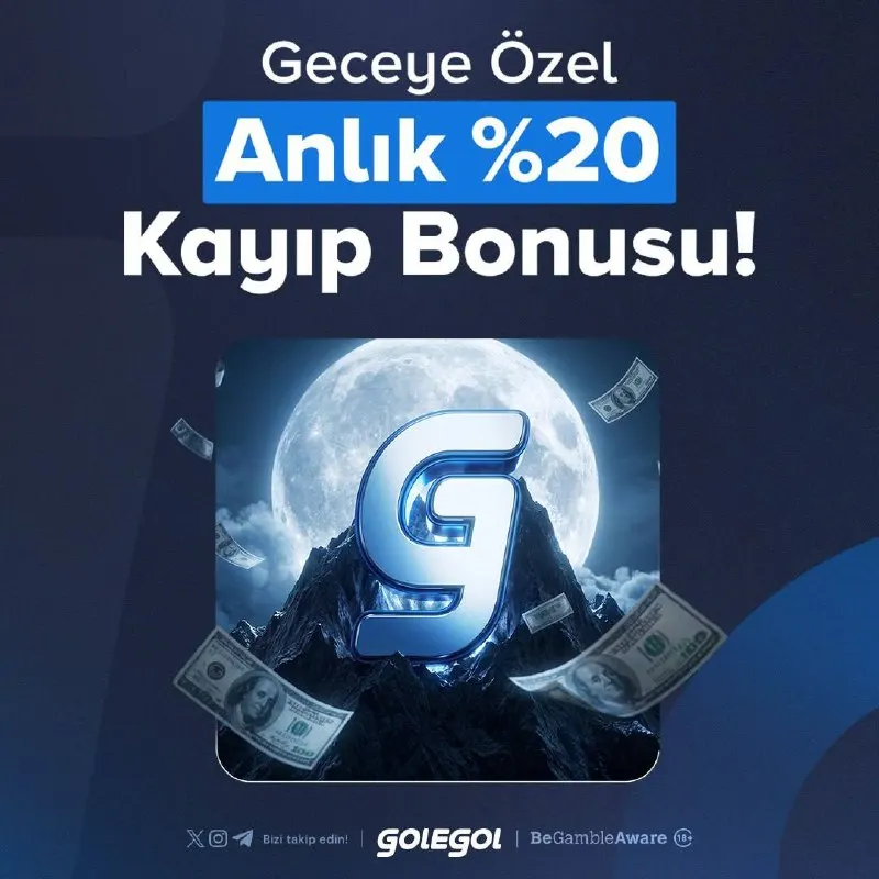 Golegol Telegram: 🅰️🅰️🅰️🅰️🅰️ 🅰️🅰️🅰️🅰️🅰️🅰️ 🌛 Gece Kuşları Aktif! 🦉 Kazanç Sınırsız Geceye Özel %20…