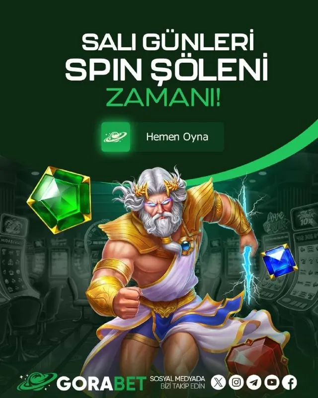 Gorabet Telegram: 🎉🎰 HAFTALIK FREESPIN ŞÖLENİ BAŞLADI! 🎰🎉 ✨ Haftalık FreeSpin Şöleni…