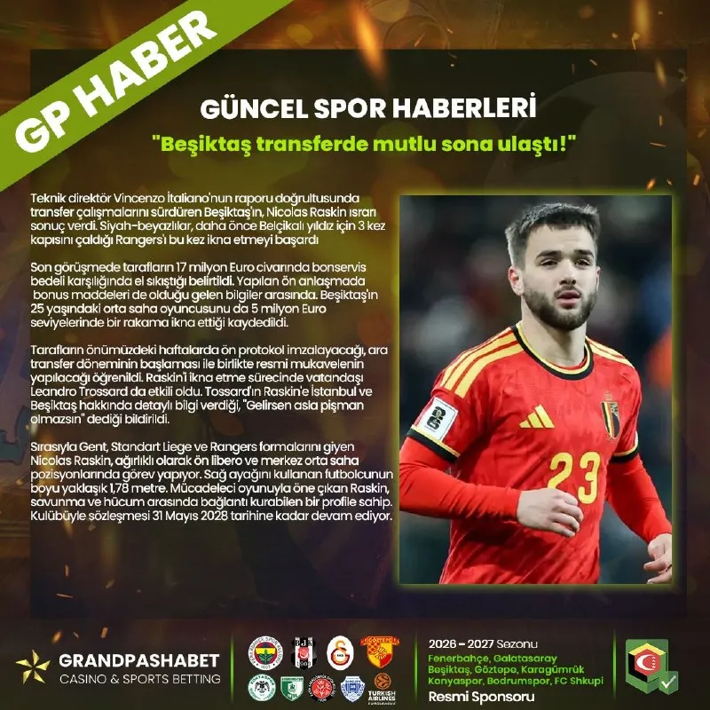 Grandpashabet Telegram: ⚡️⚡️⚡️⚡️⚡️ ⚡️⚡️⚡️⚡️⚡️⚡️ ➡️ En Güncel Haberler #Grandpasha'da!⬅️ ✏️''Beşiktaş…