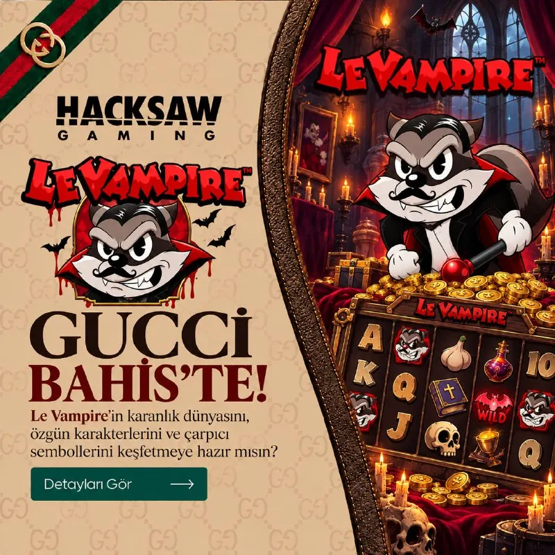 GucciBahis Telegram: 💵 GUCCİBAHİS KAZANÇTA SINIR TANIMIYOR! 🔥 Hacksaw Gaming Sağlayıcısının Oyunu Le…