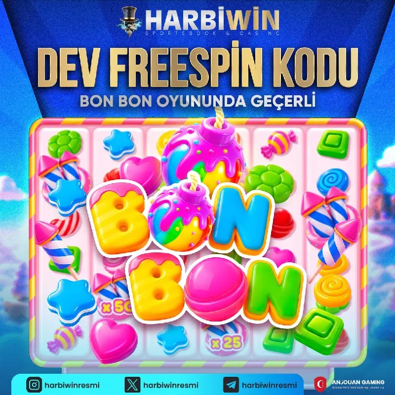 Harbiwin Telegram: ✅ GECEYE ÖZEL DEV FREESPİN KODU! 😶😶😶: gececilerharbiwinde 🫶🫶 DEĞERİNDE 🫶🫶🫶…