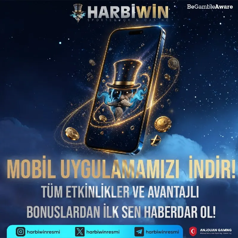 Harbiwin Telegram: 🎄 Mobil uygulamamızı indirmeyi unutma! ✅ Telegram kanalımızda ve sitemizde…