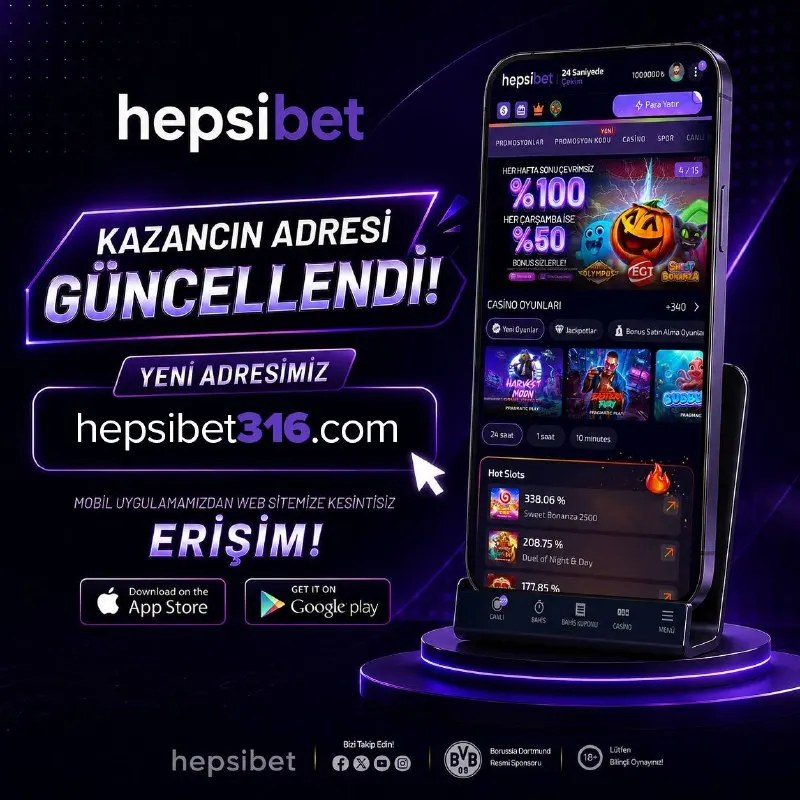 Hepsibet Telegram: 📢 Yeni adresimiz hepsibet316.com olarak güncellenmiştir. ⚠️ Tarayıcı…
