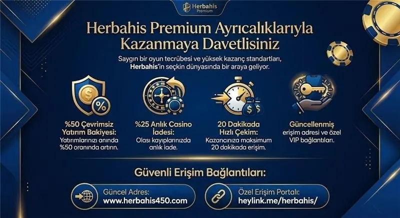 Herbahis Telegram: 💧Saygın bir oyun tecrübesi ve yüksek kazanç standartları, Herbahis’in seçkin…