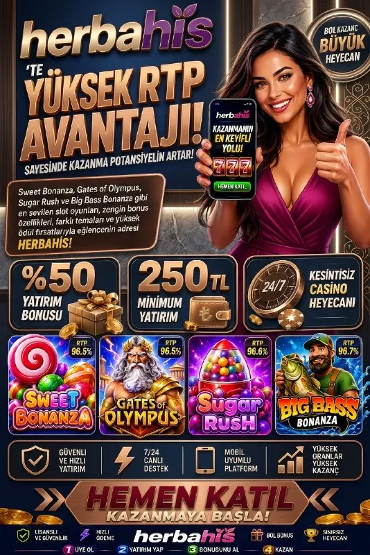 Herbahis Telegram: 🚨%50 #Çevrimsiz #Yatırım #Bonusu #Herbahis 'te! 🚨Anlık #Casino #Discount %25!…