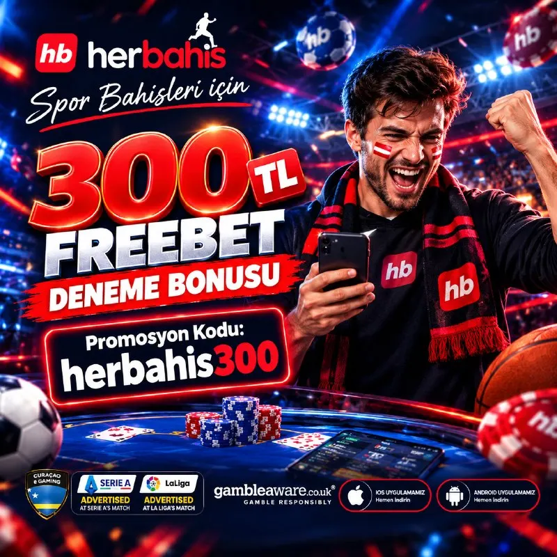 Herbahis Telegram: Yeni Üyelerimize Özel Yatırım Şartsız 300 Freebet Deneme Bonusu Fırsatı! Spor…