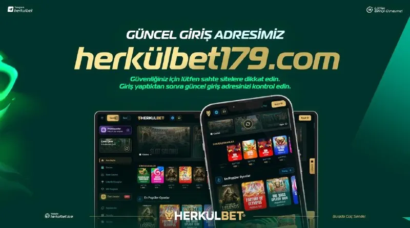 Herkülbet Telegram: 🚨𝗗𝗢𝗠𝗔𝗜𝗡 𝗚Ü𝗡𝗖𝗘𝗟𝗟𝗘𝗡𝗗İ Herkül kaldığı yerden devam ediyor. 🌐 Güncel adres…