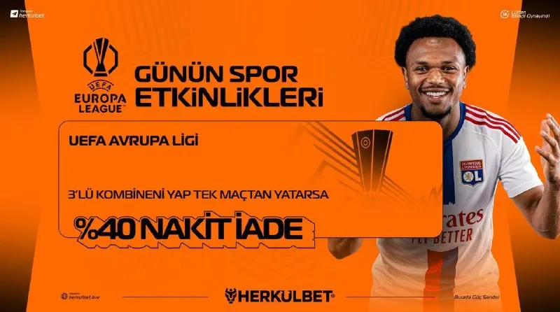 Herkülbet Telegram: 🥳 𝗨𝗘𝗙𝗔 𝗔𝘃𝗿𝘂𝗽𝗮 𝗟𝗶𝗴𝗶 • 𝗞𝗼𝗺𝗯𝗶𝗻𝗲 𝗙ı𝗿𝘀𝗮𝘁ı 𝟯 maçı seç, kombinini kur! Tek maçtan…