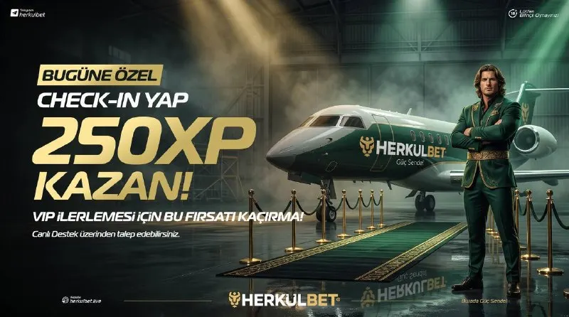 Herkülbet Telegram: 🥳𝗕𝗨𝗚𝗨̈𝗡𝗘 𝗢̈𝗭𝗘𝗟 | +𝟮𝟱𝟬 𝗫𝗣 Yatırım yok. Çevrim yok. Görev yok. Bugün HERKULBET’e…