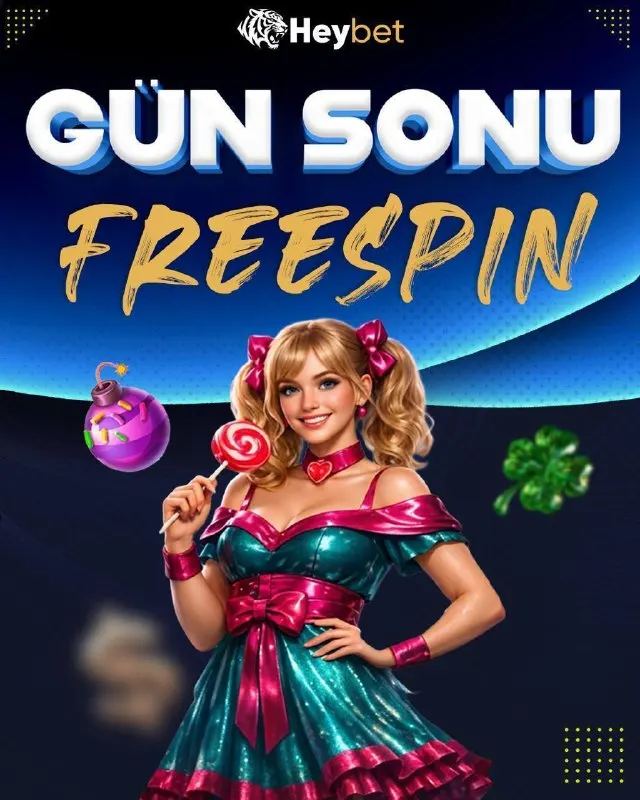 Heybet Telegram: 15.10.2026 tarihine ait gün sonu FreeSpin hesaplara eklenmiştir. İyi oyunlar…