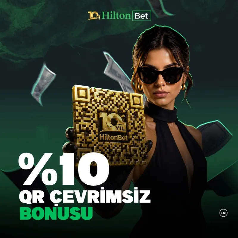 Hiltonbet Telegram: 🔓 %10 QR ÇEVRİMSİZ BONUSU! 📱 Kodu okut, yatırımını yap, üzerine 🔤1️⃣0️⃣ bonus…