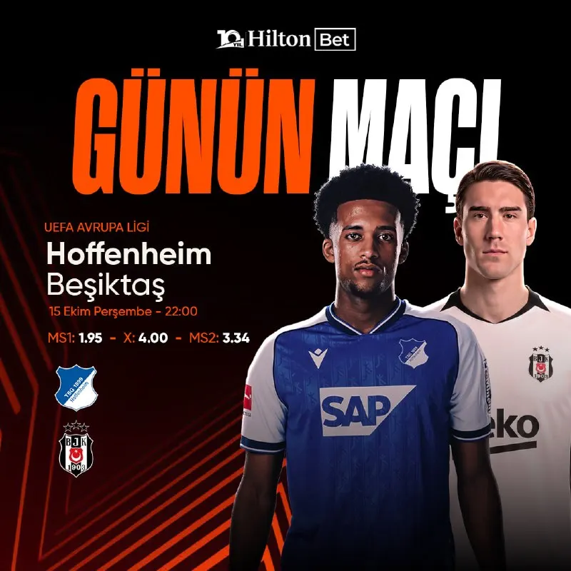 Hiltonbet Telegram: 🎯 GÜNÜN MAÇINDA SENİN TAHMİNİN NE? 🎯 🏆 UEFA Avrupa Ligi bülteninin en dikkat…