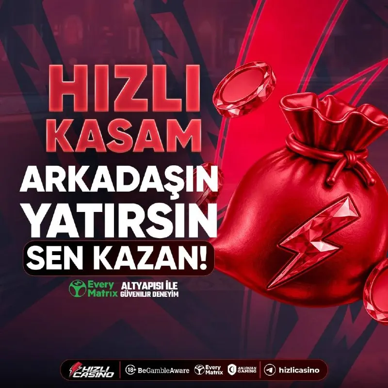 Hızlı Casino Telegram: ⚡️ HIZLI KASAM İLE KAZANÇ DOSTUN YANINDA! ⚡️ 😎 Arkadaşını davet et, o yatırım…
