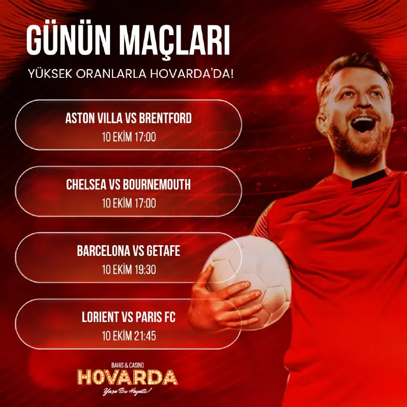 Hovarda Telegram: 🏆 Dev mücadeleleri sahada! Aston Villa - Brentford, Chelsea - Bournemouth…