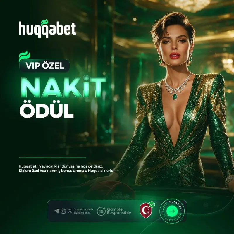 Huqqabet Telegram: 💎VIP NAKİT ÖDÜLÜNÜZÜ ALMA ZAMANI! 🗓️Bugün ayın 15’i! 👑VIP seviyenize özel 500…