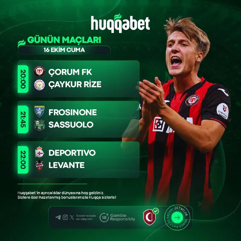 Huqqabet Telegram: 🍏🍏🍏🍏🍏 🍏🍏🍏🍏🍏🍏 📣 GÜNÜN EN ÇOK KAZANDIRAN OYUNU VE GÜNÜN MAÇLARI SİZLERLE! 📊 EN…