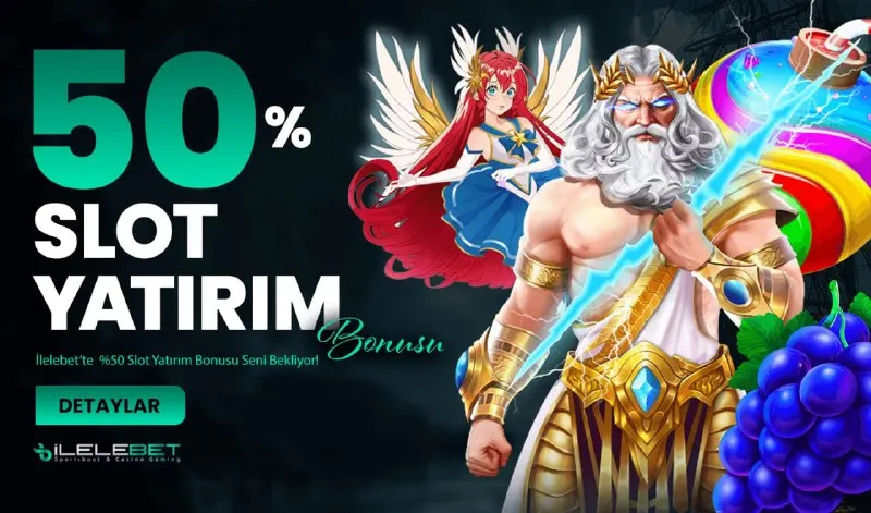 İlelebet Telegram: 💰İlelebet'te %50 SLOT YATIRIM BONUSU!💰 🎁 1.000 ₺ ve üzeri yatırım yap, bonusunu…