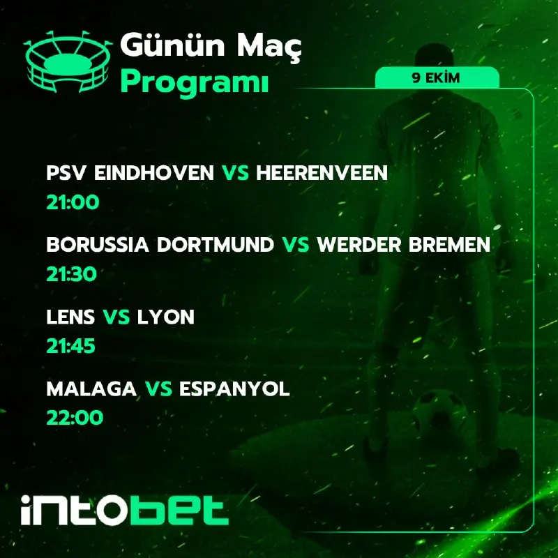 Intobet Telegram: 🏆 Psv Eindhoven - Heerenveen, Borussia Dortmund - Werder Bremen, Lens - Lyon ve…
