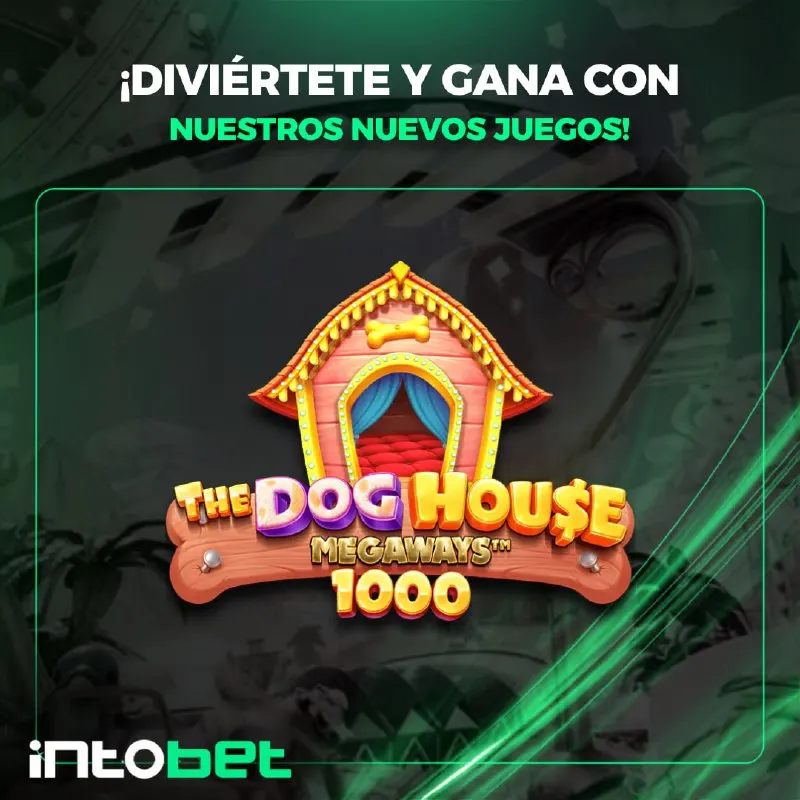 Intobet Telegram: 🐶 The Dog House Megaways 1000 llegó a la sala. Desata miles de formas de ganar…