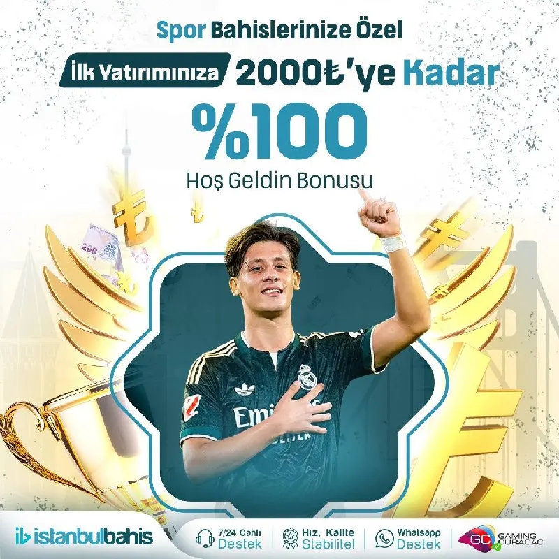 İstanbul Bahis Telegram: 🔔 #İstanbulBahis ' ten Hoş Geldin Hediyesi 💵 ⚽️ Spor Bahislerinize Özel İlk…