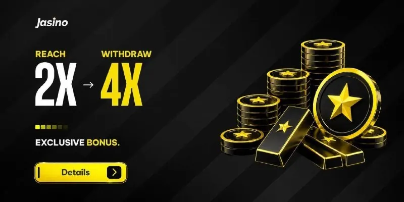 Jasino Telegram: 2X → 4X WITHDRAW CHALLENGE Your next challenge is live. ◆ Bonus: 2X Win → 4X…