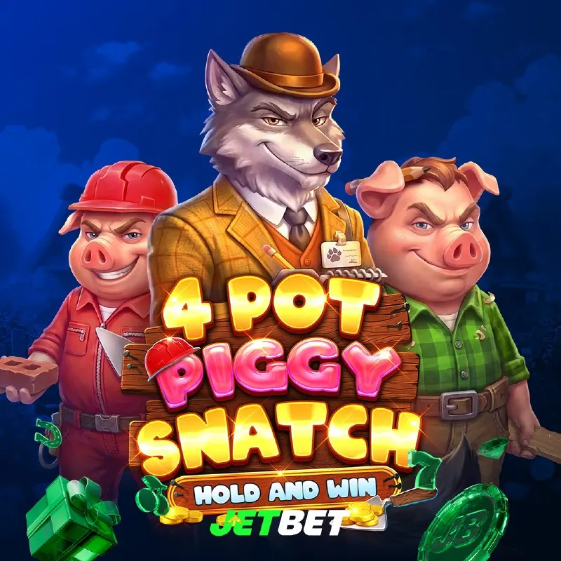 Jetbet Telegram: 🐷 4 Pot Piggy Snatch drops playful piggy treasures and rapid bonus triggers!…