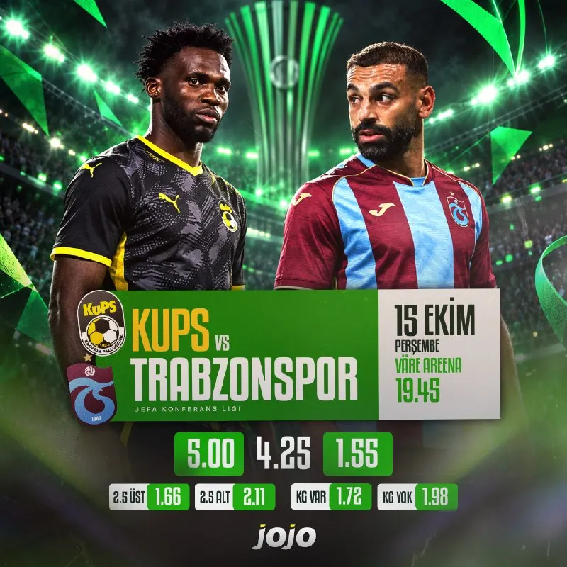 Jojobet Telegram: 💙 Temsilcimiz Trabzonspor'a Kups karşısında başarılar diliyoruz! ⬆️ En yüksek…