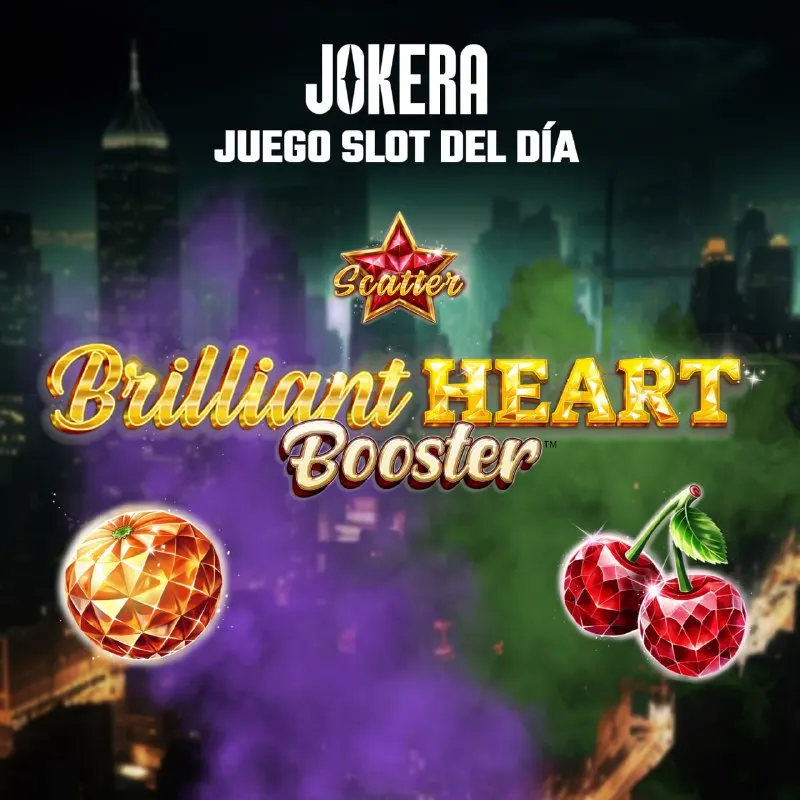 Jokera Telegram: 💎 Juego Slot del Día: Brilliant Heart Booster ofrece símbolos brillantes…