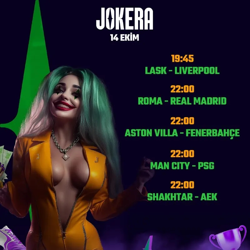 Jokera Telegram: 🥊 Rakipler karşı karşıya, nefesler tutuldu ve ilk düdük bekleniyor! Jokera’da…
