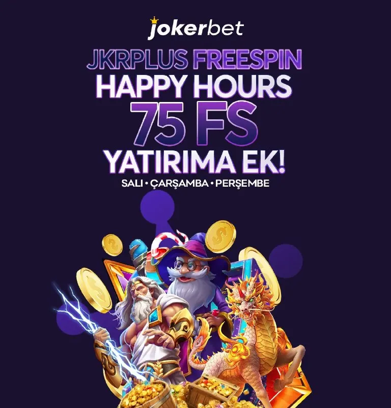 Jokerbet Telegram: 😚😚😚😚 🎆 JKRPLUS HAPPY HOURS BAŞLADI!🎆 Salı, Çarşamba ve Perşembe günlerine özel…