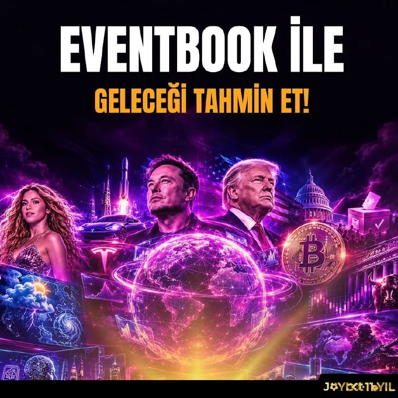 Joybet Telegram: 🔮 EVENTBOOK İLE GELECEĞİ TAHMİN ET! 💸 Kripto 🇺🇸 Siyaset 🎬 Sinema ve daha pek…