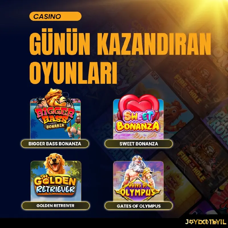 Joybet Telegram: Günün kazandıran oyunları Joybet'te! 🎰 🎣 Bigger Bass Bonanza 🍭 Sweet Bonanza 🐶…