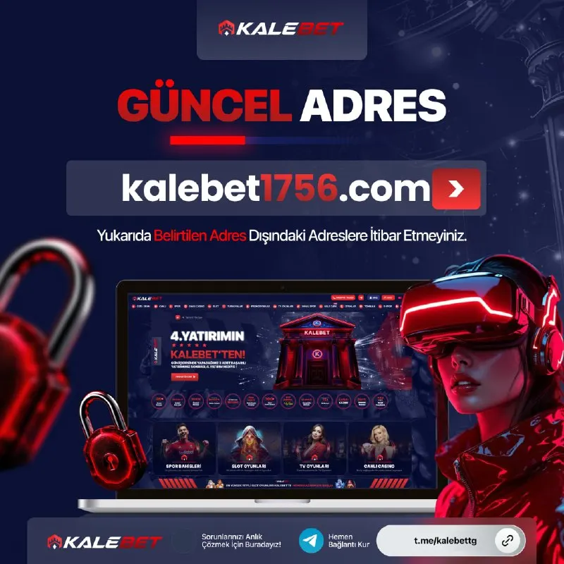 Kalebet Telegram: 🚨 Güncel Adres kalebet1756.com olarak değişti! 🚨 ❎ Sahte sitelere dikkat…