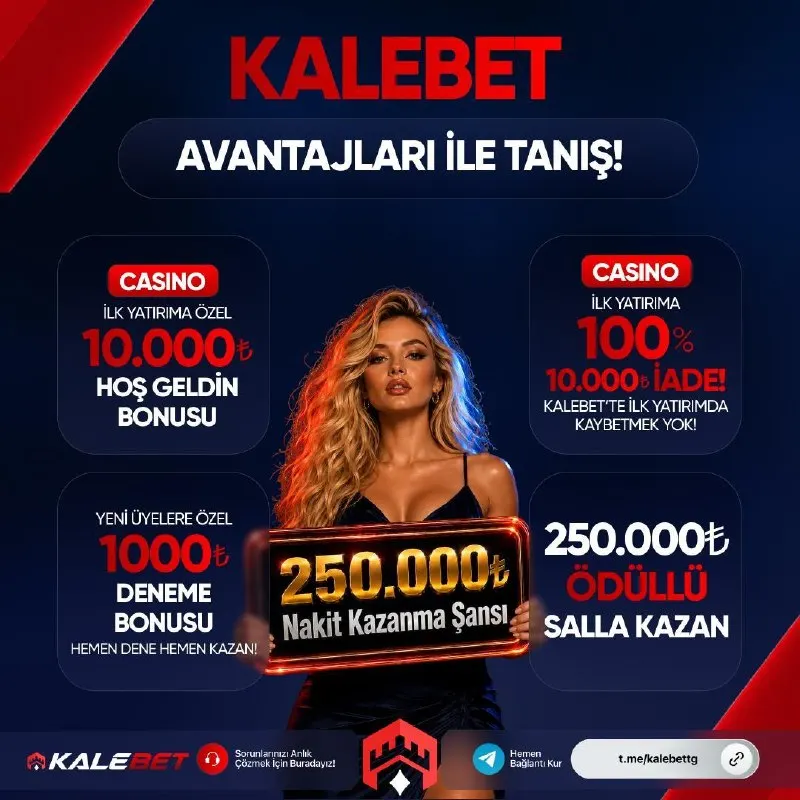 Kalebet Telegram: 🏰 KALEBET AVANTAJLARI İLE TANIŞ! 🏰 KALEBET avantajlarını keşfet, sen de oyunun…