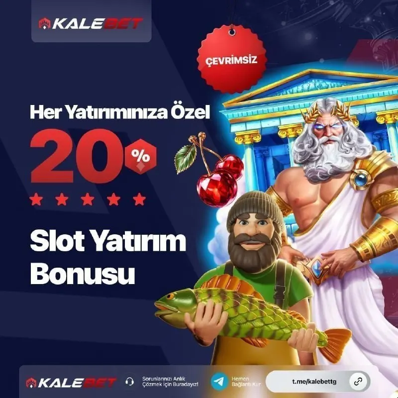 Kalebet Telegram: 🏰 KALEBET’TE SLOT SEVERLERE ÖZEL! 🏰 📢 Slot dünyasında fark yaratacak fırsat…