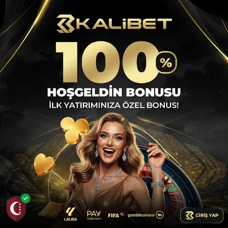 Kalibet Telegram: 🎰 KALİBET'TE %100 HOŞGELDİN BONUSUN SENİ BEKLİYOR! ✨ 🔥 Eğlence, heyecan ve…