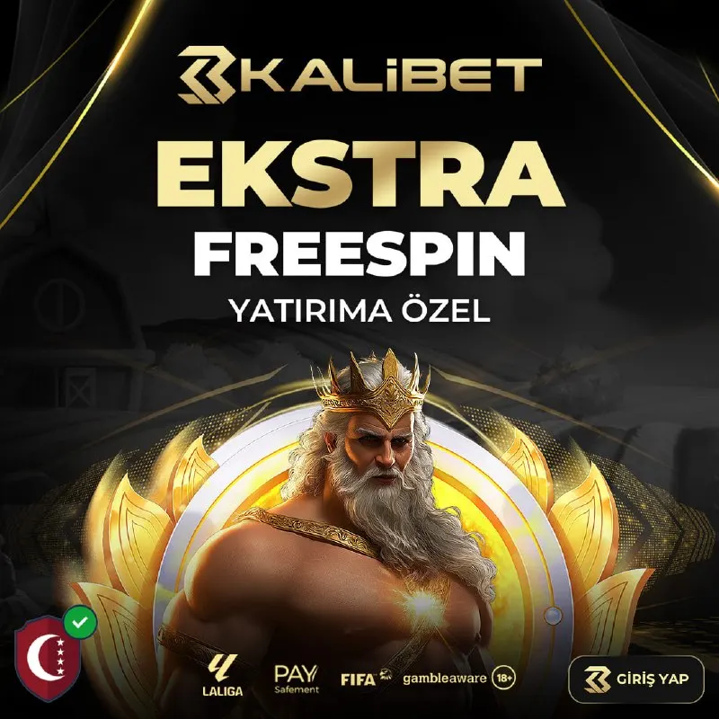 Kalibet Telegram: 🏆 KALİBET'TE EKSTRA FREESPIN FIRSATI SENİ BEKLİYOR! 🏆 ⚡️ Yatırımlarınıza özel…