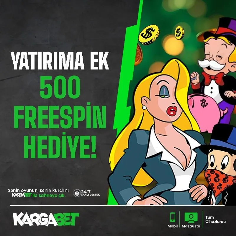 Kargabet Telegram: ⭐ Her Yatırımına Ek 🐲🐲🐲 🐲🐲 Hediye! #KargaBet'de fırsatlar büyüyor! Yatırımını…
