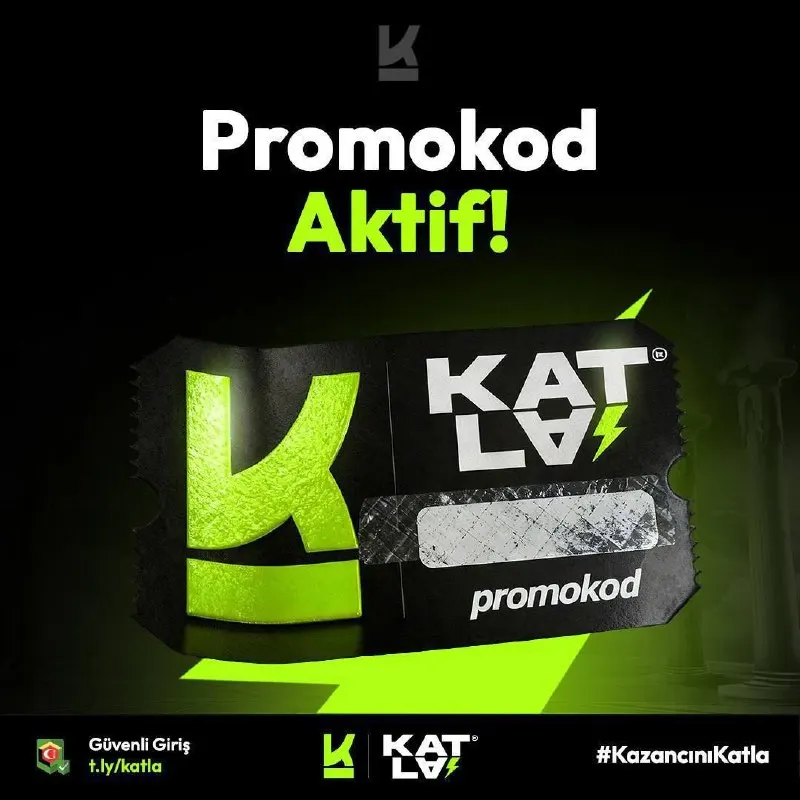 Katla Telegram: Promo kod: SneijderileKATLA 👇 Anında çözüm için Telegram destek hattımız…