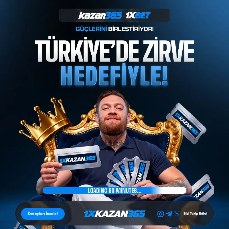 Kazan365 Telegram: 2 DÜNYA DEVİ BİRLEŞİYOR. 1XBET TÜRKİYE PAZARINDA Lisansını KAZAN365 Markasına…