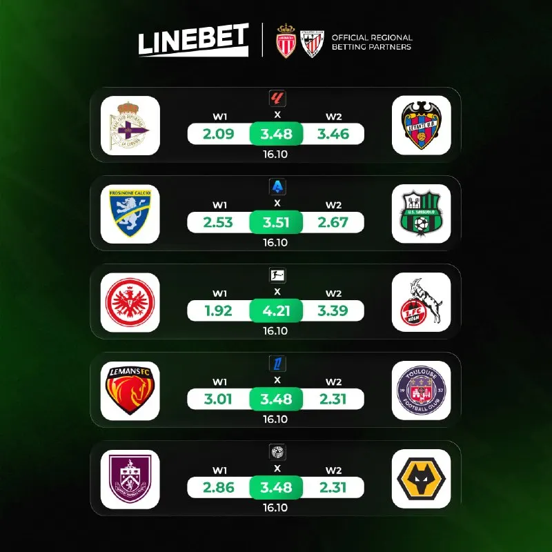 Linebet Telegram: ⚽️ The Top Leagues Are Back! European club competitions are on hiatus until…