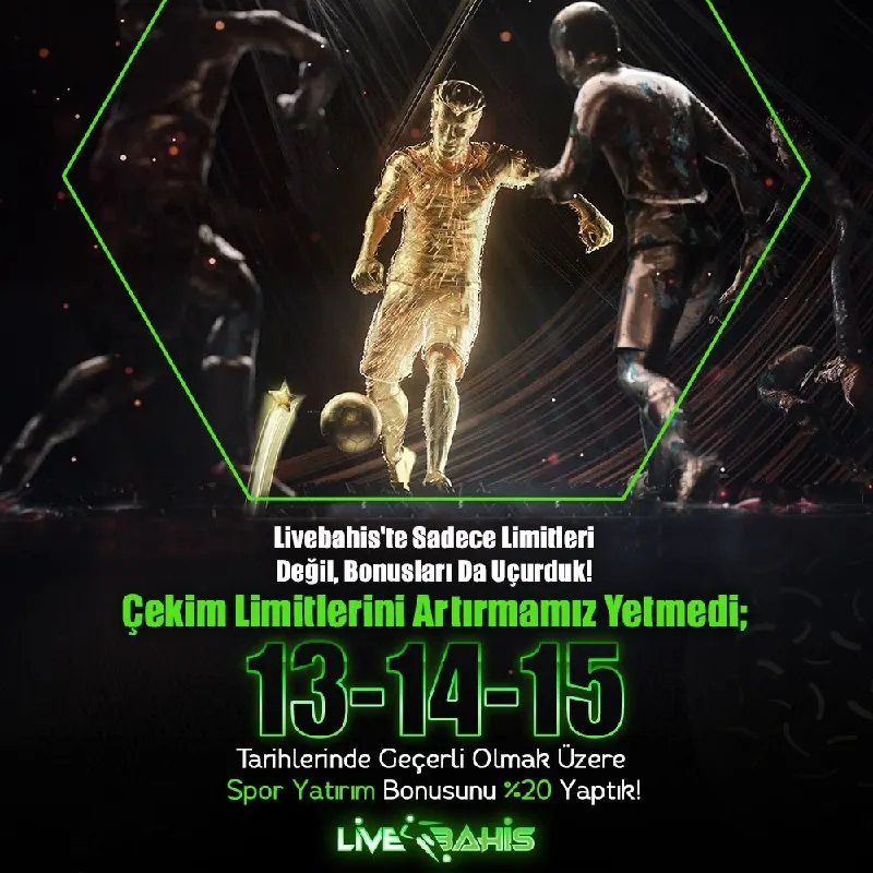 Livebahis Telegram: 🟢LİVEBAHİS'TE SADECE LİMİTLERİ DEĞİL,BONUSLARI DA UÇURDUK ! 🟢 ÇEKİM LİMİTLERİNİ…